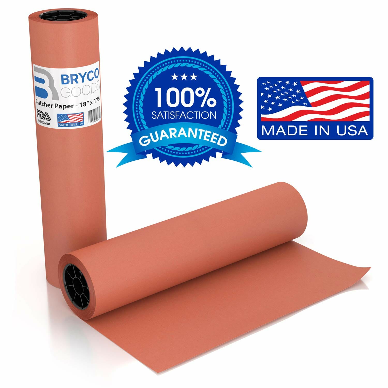 Pink Kraft Butcher Paper Roll Pink Kraft Butcher Paper Roll
