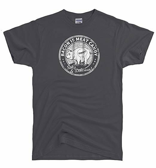 Bacon is meat candy bbq themed t-shirt