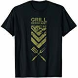 Grill Sergeant T-shirt BBQ themed t-shirt