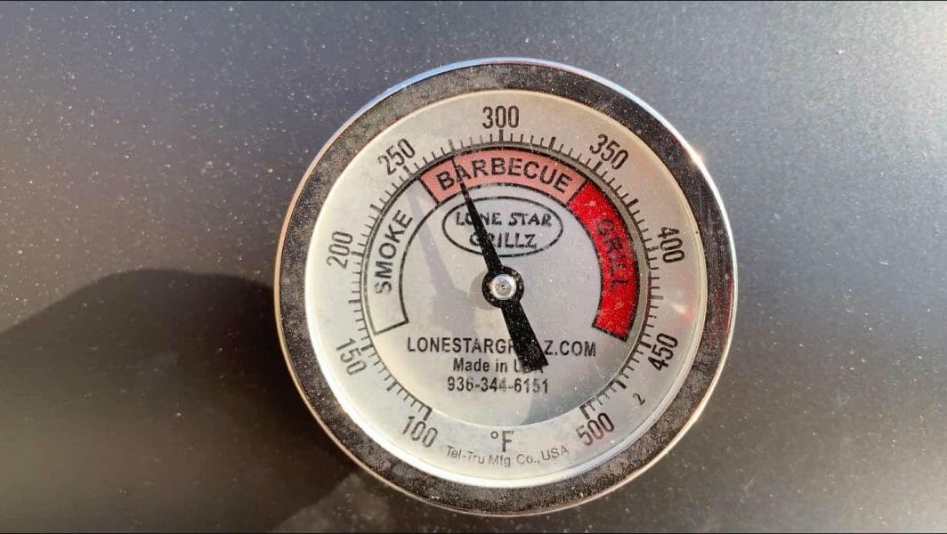 Lonestar grills temperature guage