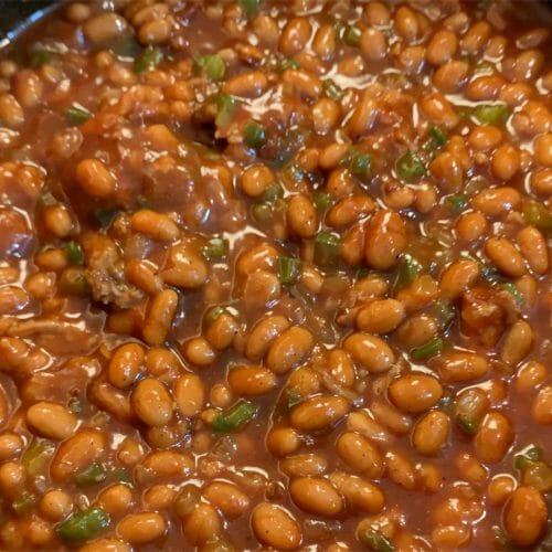 BBQ Baked Beans Recipe Smoked Baked Beans by The Barbecue Lab