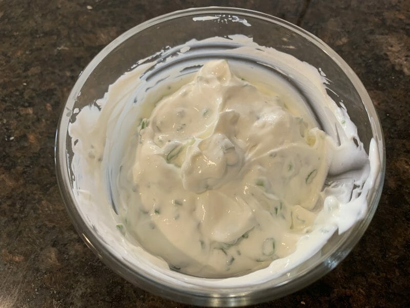 sour cream and onion dip