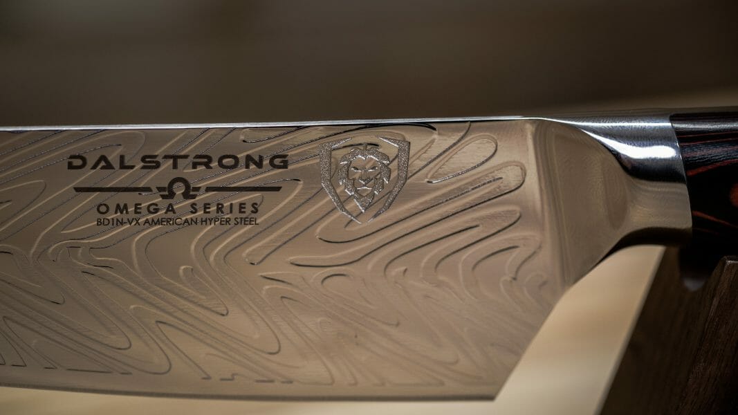 Dalstrong logo on blade