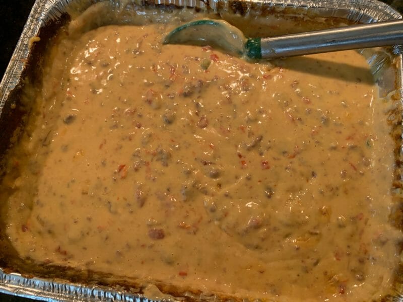 smoked queso final product