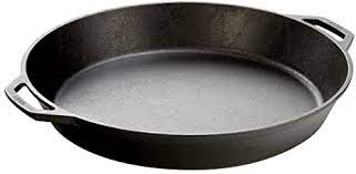 17" cast iron pan