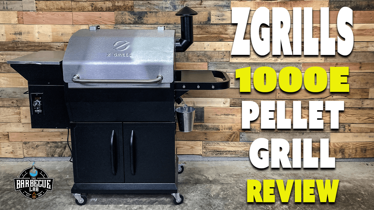 Z Grills 1000E Pellet smoker review The Barbecue Lab