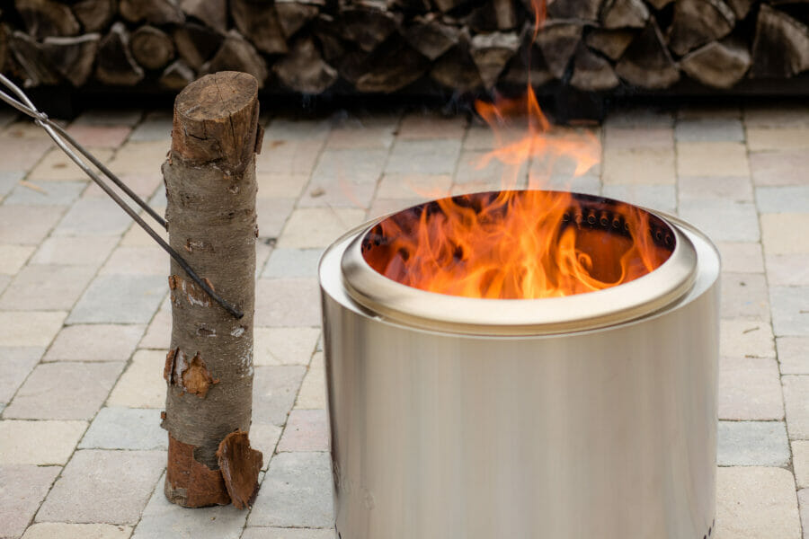 many of our firewood logs are too long for the Solo Stove Bonfire