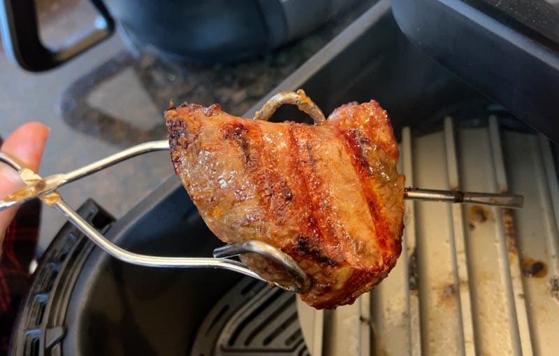 Instant Vortex Slim air fryer steak results