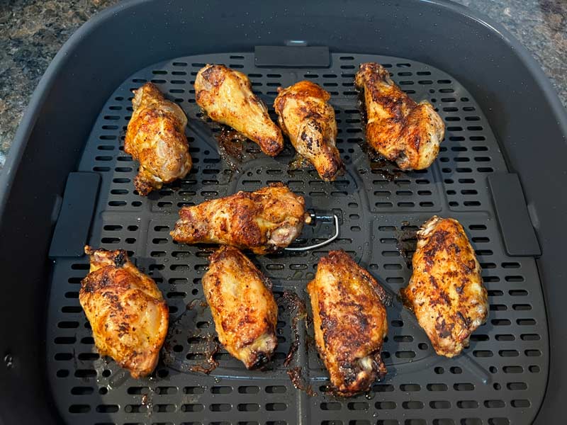 air fry chicken wings 