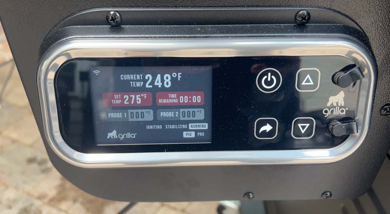 Silverbac 2.0 wood pellet grill digital controller