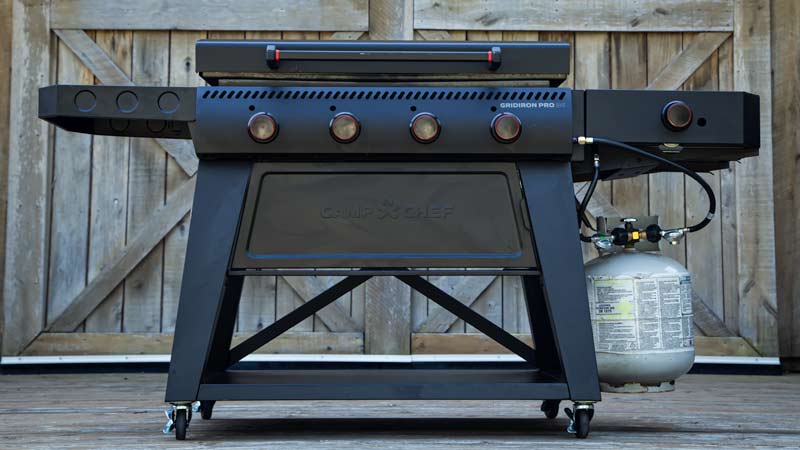 Camp Chef Gridiron Pro with flamethrower ignition