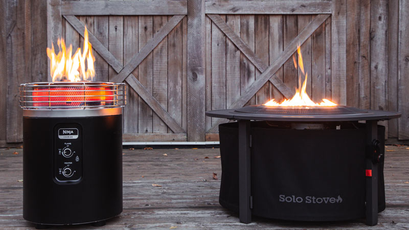 gas-fire-pit-2 Solo Stove Infinity Flame vs. Ninja Fireside 360 propane fire pit battle