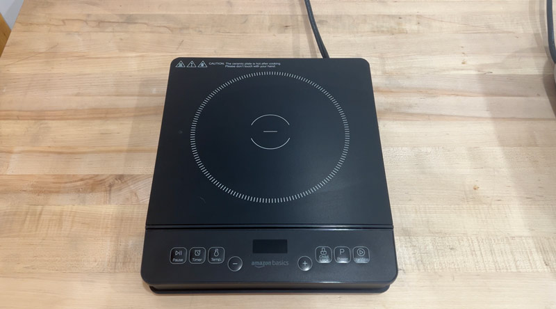 Amazon-Basics Amazon Basics portable induction cooktop