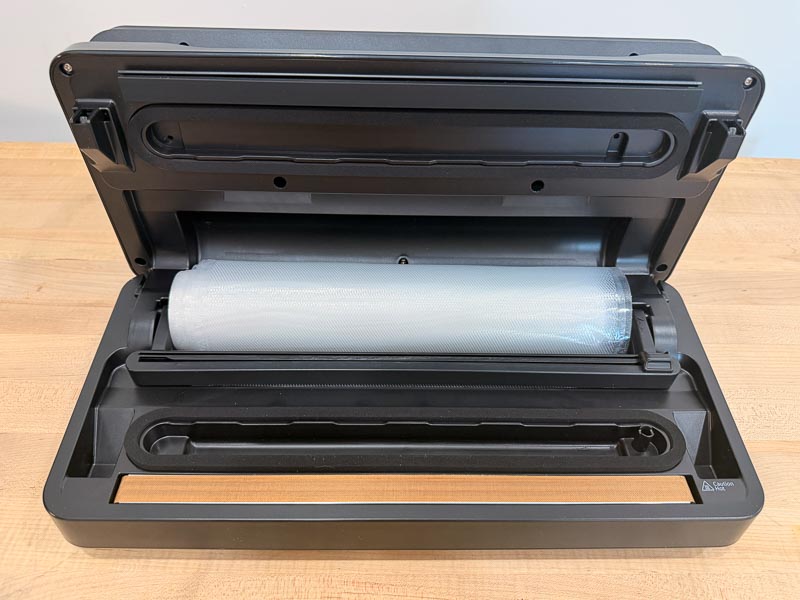 Anova Precision vacuum sealer interior