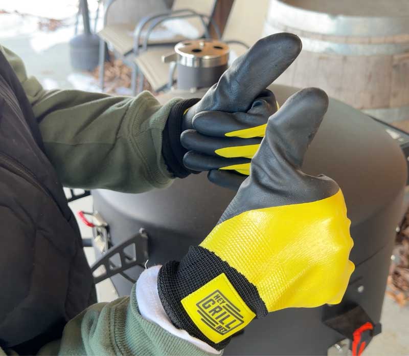 HeyGrillHey Pitmaster Gloves were our pick for best grill gloves