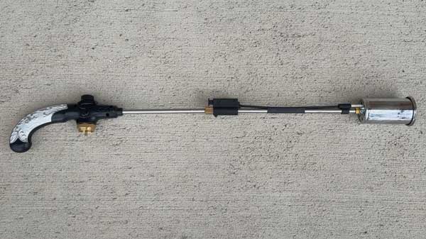 Rubdark propane torch