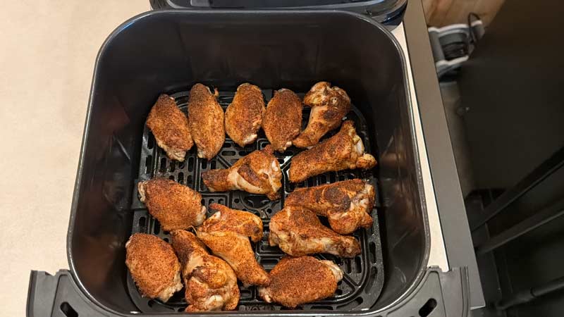 sync air fryer chicken wings