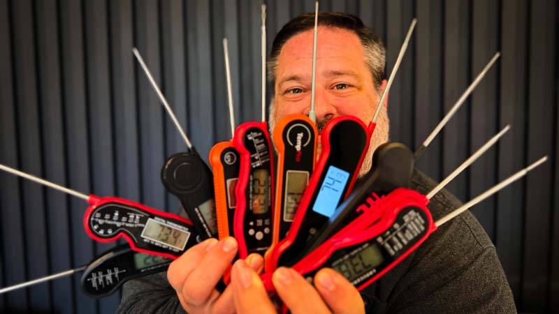 picking out a good instant read thermometer on a tight budget