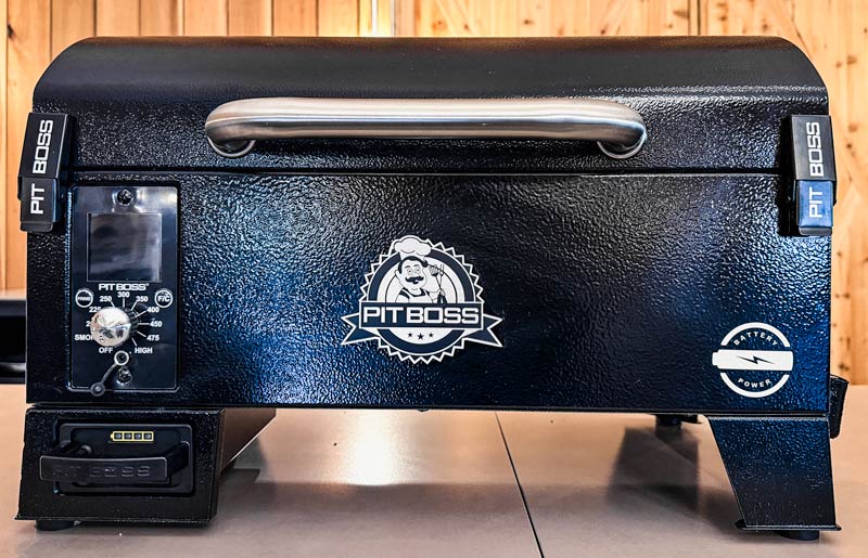 Pit Boss battery powered portable pellet grill