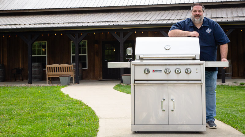 RCS Cutlass Elite outdoor kitchen Grill from Renaissance Cooking Systems