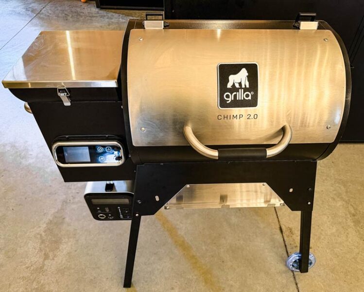 Grilla Chimp 2.0 portable pellet grill