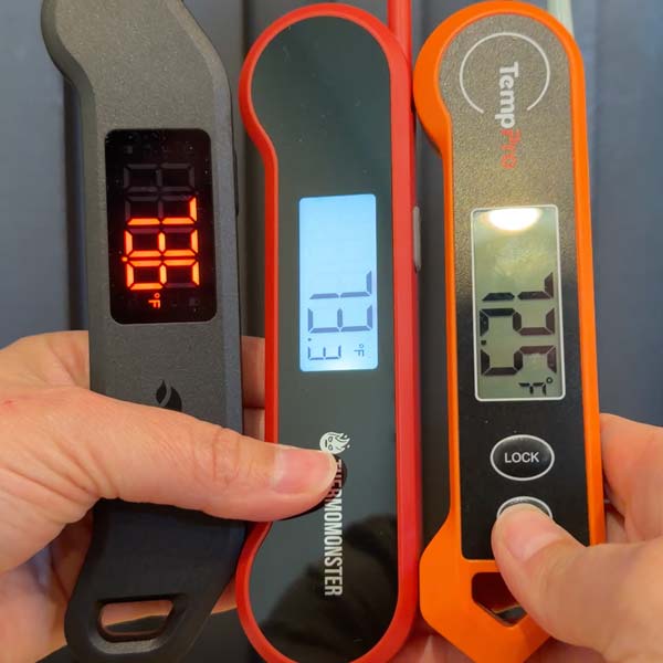 when the thermometer turns vertical the easy to read display does not rotate