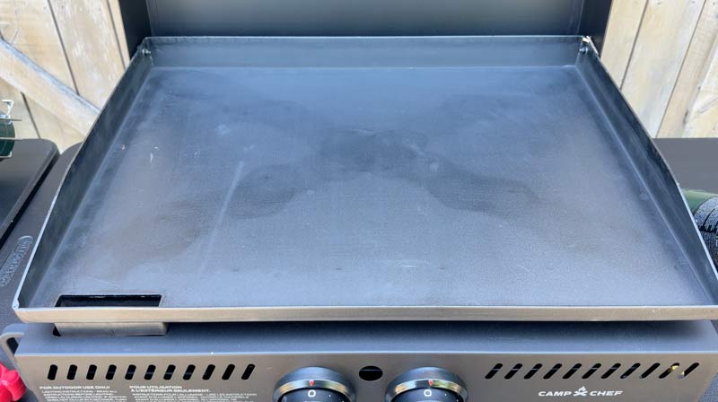 Camp Chef grease management system