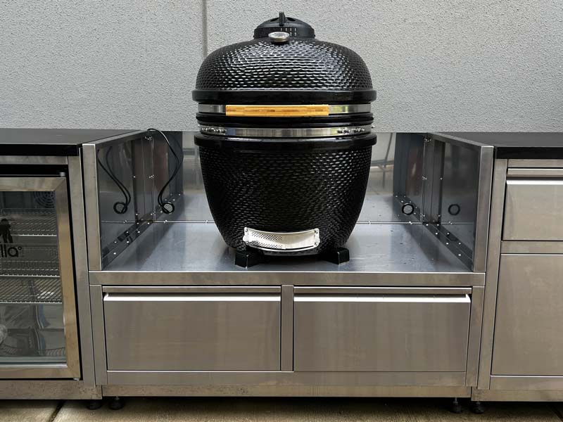 Grilla Kong built in kamado