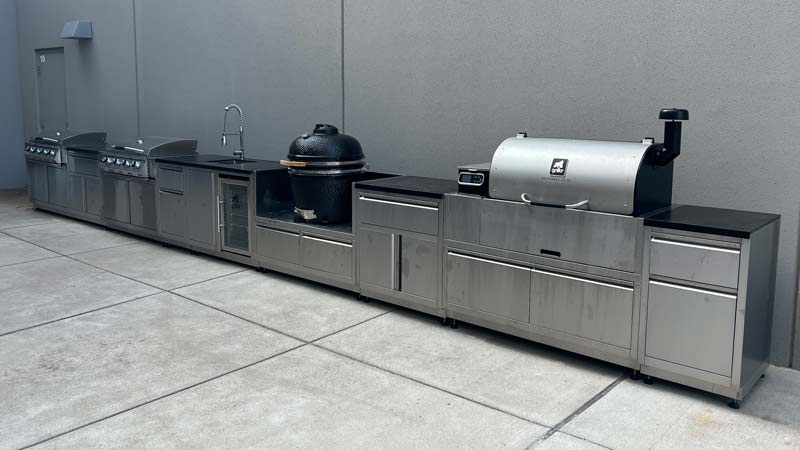 grilla modular outdoor kitchen ideas