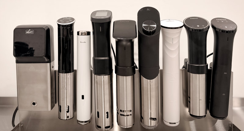 finding the best sous vide machine among 9 different models