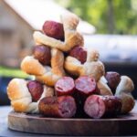 smoked brats from 4 different grills